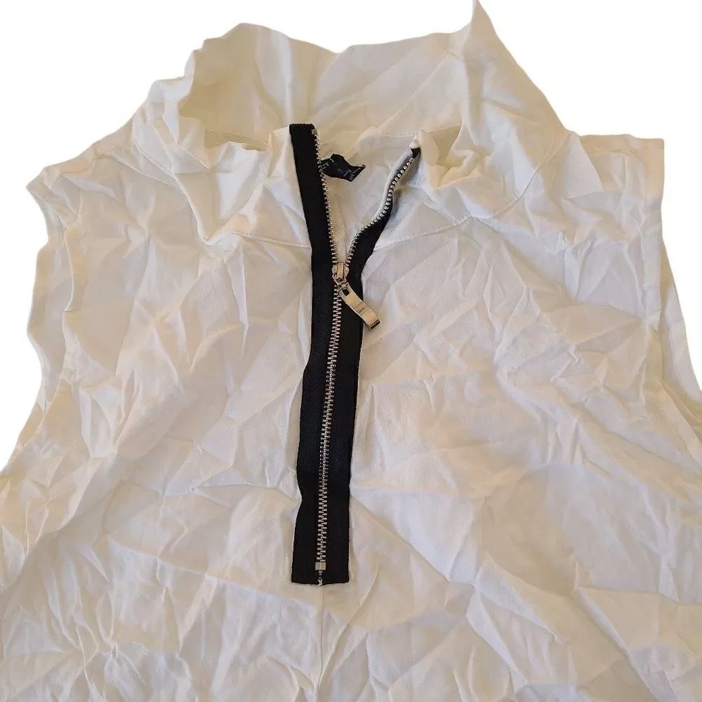 By JJ Lightweight Off White Summer Dress Size S